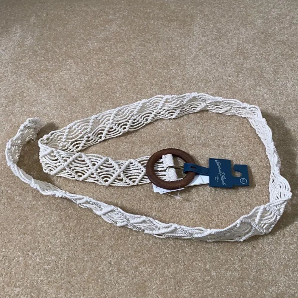 Women’s Belt 100% Woven Cotton Body XXL NWT